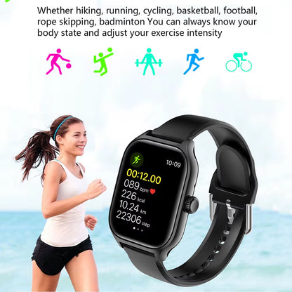 2025 Smartwacth Men 1.73” Inch Display Fitness Bluetooth Call Health Tracking Custom Photo Smart Bracelet Wacth GTS4 Fashion New